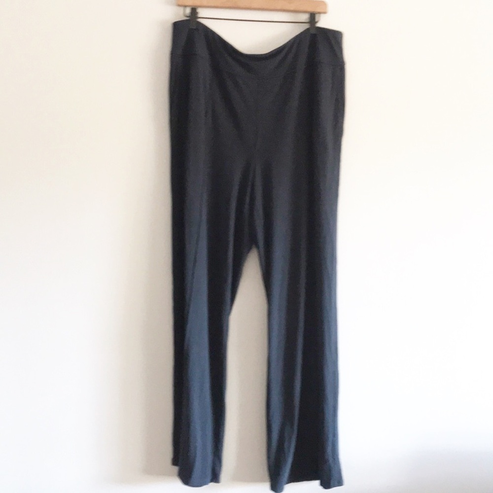 J.Jill Pull Seamed Full Leg Flare Legging Navy XL
